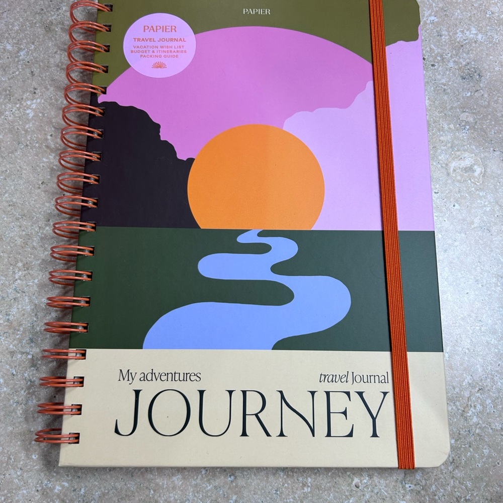 Journey Travel Journal - Multicolor
